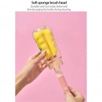 Baby Bottle and Nipple Cleaning Brush (6PCS) Pink