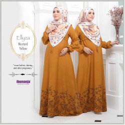 DRESS ELLYZA - MUSTARD YELLOW