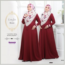 DRESS EMYLIN - MAROON