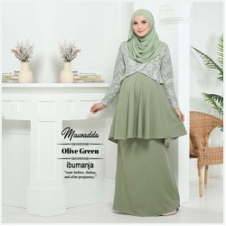KURUNG MAWADDAH - OLIVE GREEN