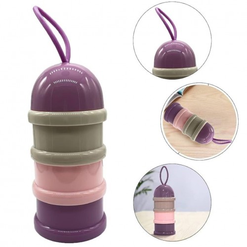9523-PORTABLE 3 LAYER MILK POWDER