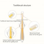 SILICONE BABY TOOTHBRUSH SET (PINK)