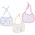 46074 COTTON BABY BIBS