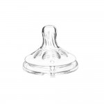 45414N - SILICONE NIPPLES FOR WIDE NECK BOTTLES - Size S (0M+)