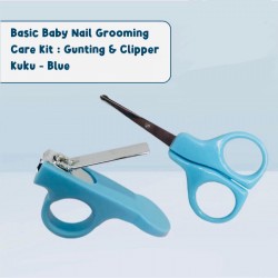 NAIL CLIPPER SET (BIRU)