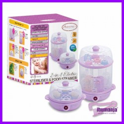 Autumnz - 2-in-1 Electric Steriliser & Food Steamer (Lilac)