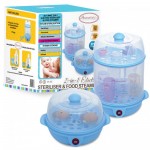Autumnz - 2-in-1 Electric Steriliser & Food Steamer (Blue)