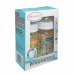 Autumnz - PPSU Wide Neck Feeding Bottle 8oz/240ml (Twin Pack) RANDOM