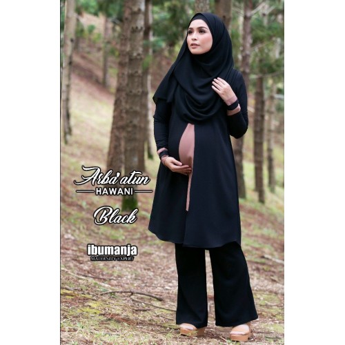 BLOUSE HAWANI - BLACK