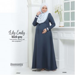 Dress Lily Emily - BLUISH GREY