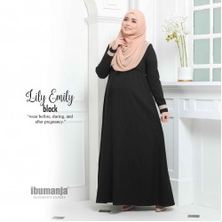 Dress Lily Emily - BLACK