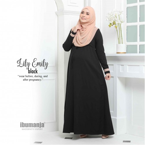 Dress Lily Emily - BLACK