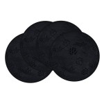 LUNAVIE PREMIUM WASHABLE BRA PADS 4PCS BLACK