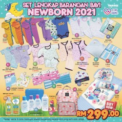 SET LENGKAP BARANG BAYI NEWBORN (BOY)