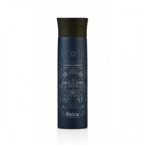 Relax - D5050-19 0.50L S/S Thermal Flask Dark Blue