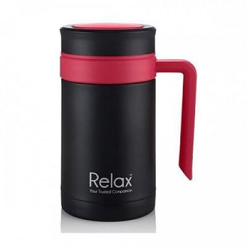 Relax - D1146 450ml 18.8 S/S Thermal Mug (Red)