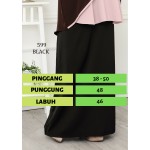 MATERNITY SKIRT 9599 BROWN (XXL)