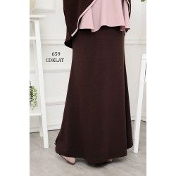 MATERNITY SKIRT 9659 COKLAT
