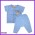 Beeson Shalala Baby Short Sleeve + Long Pant (13249) BLUE