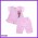 Beeson Short Girl Suit Eyelet (93045) PINK