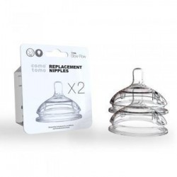 CM-Replacement Silicone Nipple-Slow Flow  (1 HOLE)