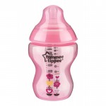 Tommee Tippee - Closer To Nature 9oz PP Tinted Bottle (Single) *Pink*